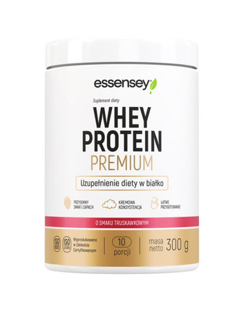  ESSENSEY WHEY PROTEIN PREMIUM odżywka białkowa WPC 300g smak truskawka