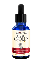 I LOVE HERRBS - LIVER Gold Drops WĄTROBA I PĘCHERZYK ŻÓŁCIOWY (50 ml)