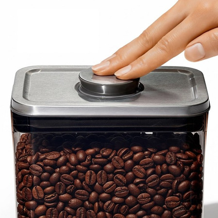OXO- Pojemnik do kawy z miarką, Steel POP