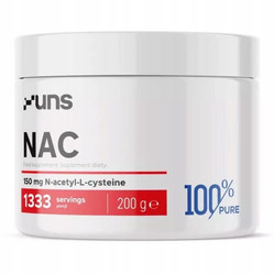 UNS NAC N-acetylo-L-cysteina 150 mg Aminokwasy 200 g