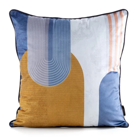 Poszewka Velvet 164 45 x 45 cm, Niebieski