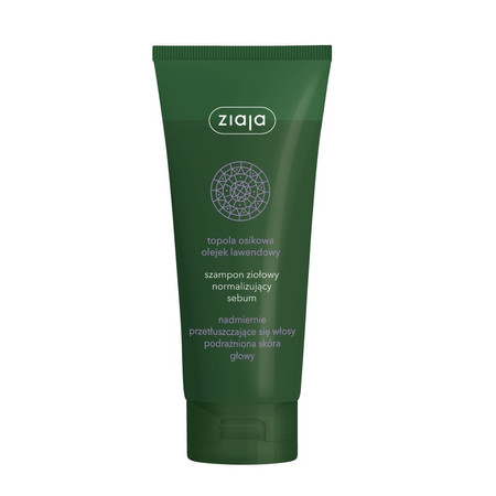 Ziaja, Szampon ziołowy normalizujący sebum 200ml