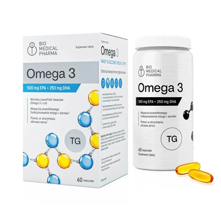 Bio Medical Pharma Omega-3 60 kaps.