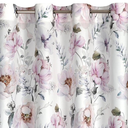 ZASŁONA GOTOWA ROSELIN 140 X 250 CM BIAŁY