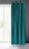 ZASŁONA GOTOWA LUSSI 140 X 250 CM CIEMNOTURKUSOWY