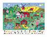 Janod Puzzle obserwacyjne w walizce Farma 24 elementy 3+ Made in France