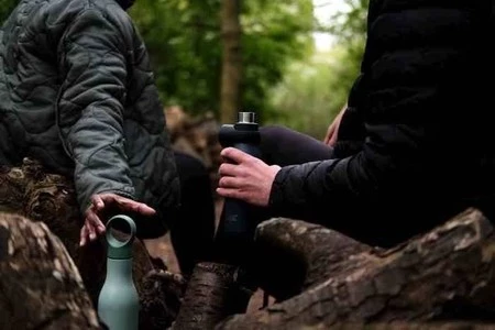 JJ - Butelka termiczna stalowa 500ml Loop™, zielon