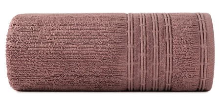 Ręcznik Romeo (07), 50 x 90 cm, Ciemnoróżowy