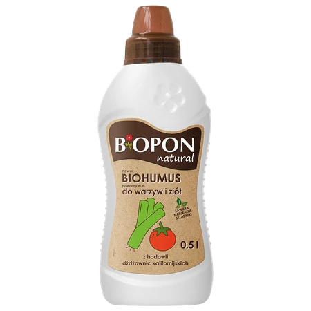 BOPON NATURAL Biohumus do warzyw i ziół 0,5l