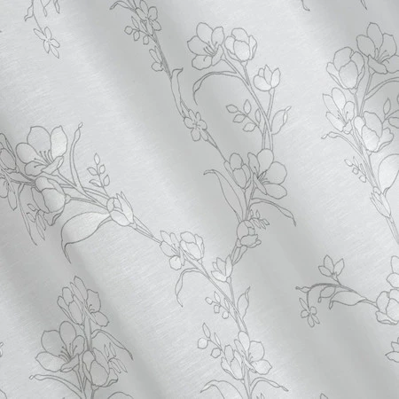ZASŁONA GOTOWA FIORE 140 X 250 CM BIAŁY
