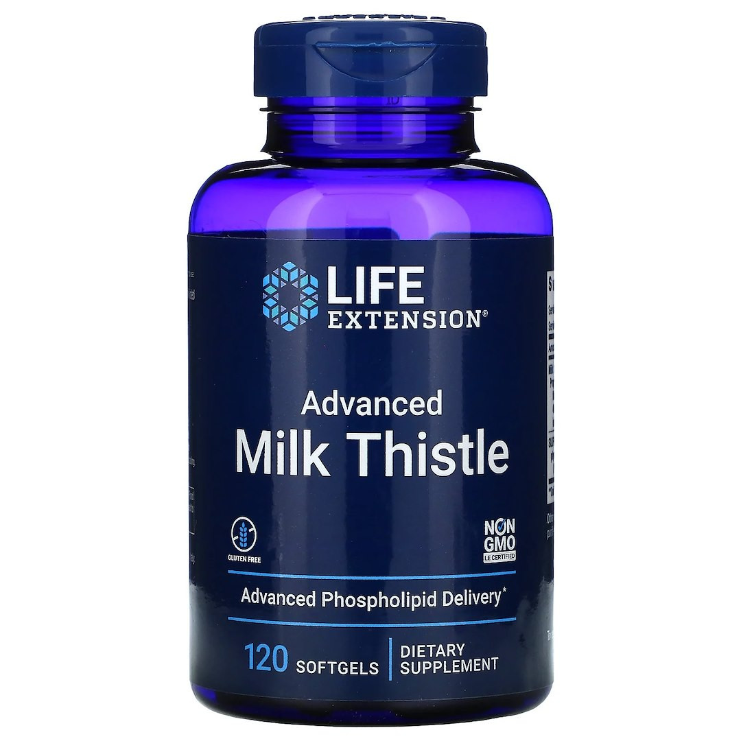 Advanced Milk Thistle - Ostropest Plamisty (120 kaps.) - Nabea.pl