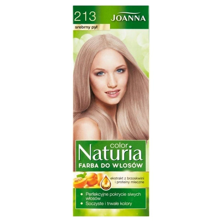 Joanna Naturia farba do włosów 213 Srebrny Pył