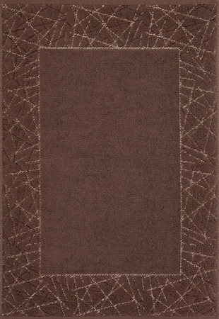 DYWANIK ŁAZIENKOWY NIKA (04) 50 X 70 CM BRĄZOWY