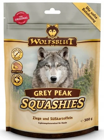 Wolfsblut Dog Squashies Grey Peak – koza i bataty 300 g