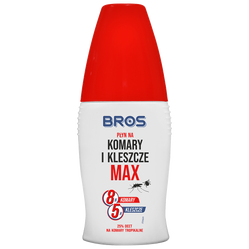 BROS Płyn na komary i kleszcze MAX 50 ml