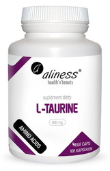 L-Taurine 800 mg x 100 Vege caps