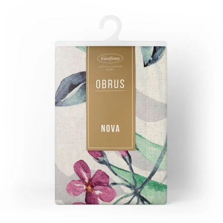 OBRUS NATU 7 140 X 280 CM BIAŁY