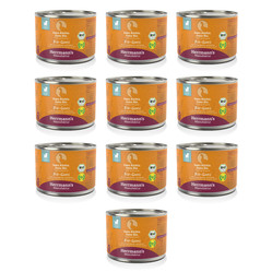 Zestaw 10x HERRMANN'S Selection Kitten Bio Gans - bio gęsina dla kociąt (200g)