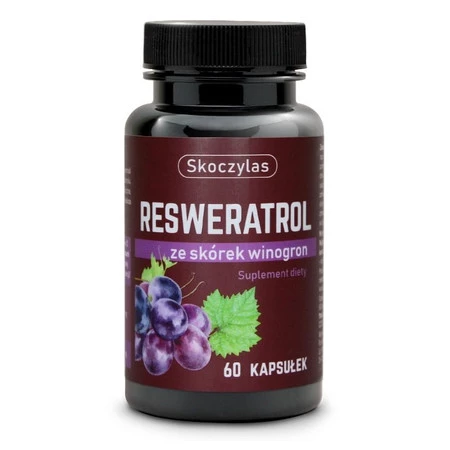 Skoczylas Resweratrol 60 kap przeciwutleniacz