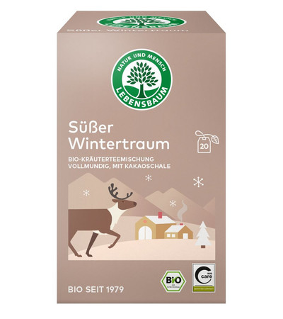 HERBATKA SŁODKI ZIMOWY SEN BIO (20 x 2 g) 40 g - LEBENSBAUM (PRODUKT SEZONOWY)