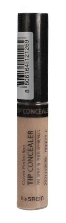 The SAEM Cover Perfection Tip Concealer nr 03 Natural Beige  1szt