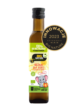 Big Nature Olej dla dzieci kwasy Omega 250 ml BIO