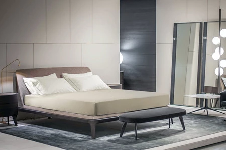 Prześcieradło z gumką, Jersey D91 90 x 200 x 25 cm, Beżowy