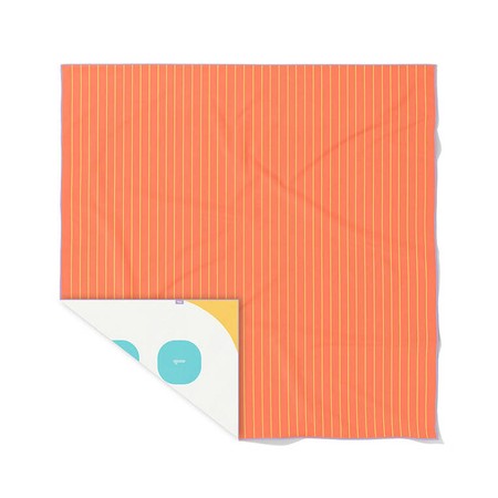 QUUT Dwustronny ręcznik plażowy PlayTowels XL (180 x 180cm) Balancing Game