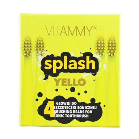 VITAMMY splash yello Końcówki do szczoteczki sonicznej