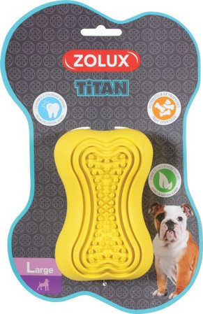 ZOLUX TITAN Zabawka Kauczukowa Żółta L