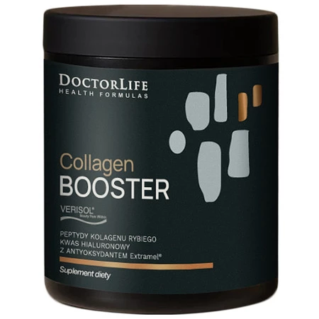 Collagen Booster Peptydy Kolagenu Rybiego + Kwas Hialuronowy 165g