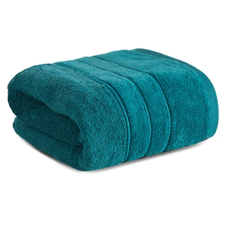 RĘCZNIK SIBEL (07) 70 X 140 CM CIEMNOTURKUSOWY