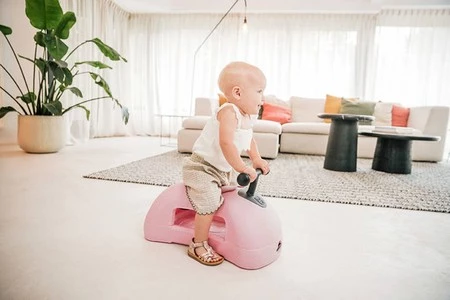 SCOOTANDRIDE My First Ewolucyjny jeździk pchacz 3w1 6 m+ Rose