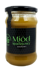 Miód kremowy spadziowy 380g SPECJAŁ Z PASIEKI