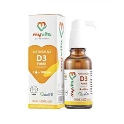 Myvita Witamina D3 FORTE 2000 iu 30 ml Odporność