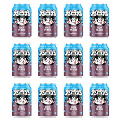 Zestaw 12x Popping Bubble Bob napój 330ml smak brzoskwinia