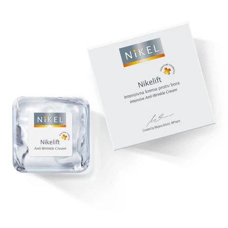 NIKEL, NIKELIFT Przeciwzmarszczkowy krem z Pomarańczą, kwiatem Immortelle, olejkiem sezamowym i wit. E, 50ml