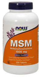 MSM Metylosulfonylometan 1500 mg (200 tabl.)