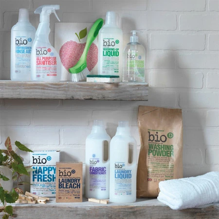 Bio-D, Nappy Fresh, Dodatek do proszku do prania pieluch, 500 g