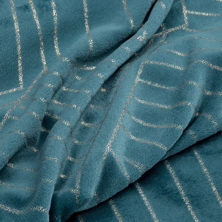 KOC LUNA 2 150 X 200 CM TURKUSOWY