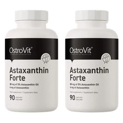 Zestaw 2x OSTROVIT Astaksantyna FORTE 90 kaps.
