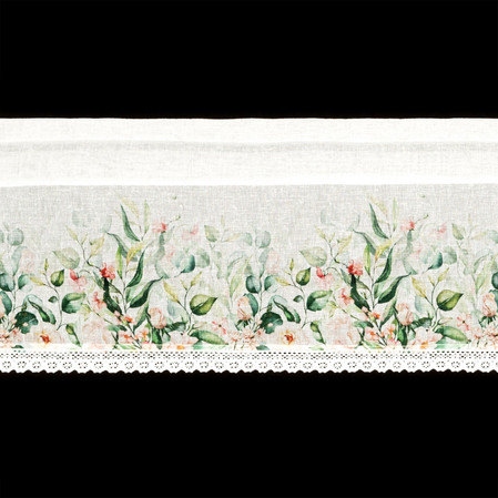 Firana gotowa Estera na Taśmie 150 x 30 cm, Biały