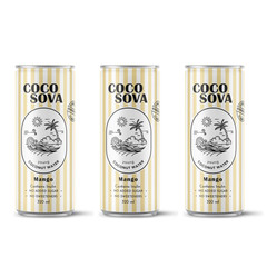 Zestaw: 3x Woda kokosowa z mango 320 ML