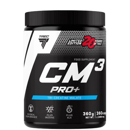 Trec CM3 PRO+ Jabłczan Kreatyny 360 kaps.