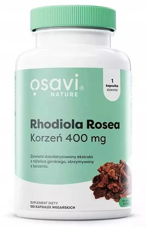 Rhodiola Rosea - Różeniec Górski 400 mg (120 kaps.)