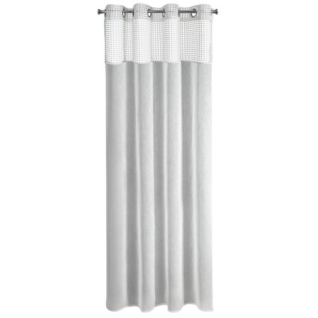 FIRANA GOTOWA GRACE 135 X 250 CM BIAŁY