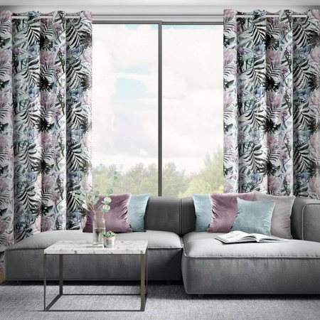 ZASŁONA GOTOWA MALIBU 140 X 250 CM BIAŁY