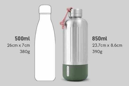 BB - Butelka stalowa EXPLORER 850ml. oliwkowa