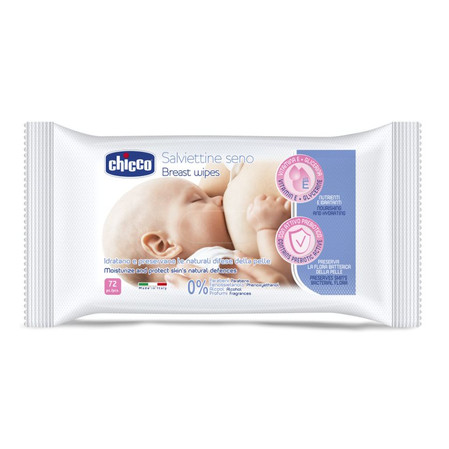 Chicco Chusteczki Do pielęgnacji piersi- 72 sztuki