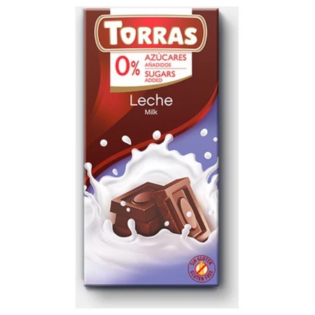 Torras - Czekolada mleczna, bezglutenowa - 100 g